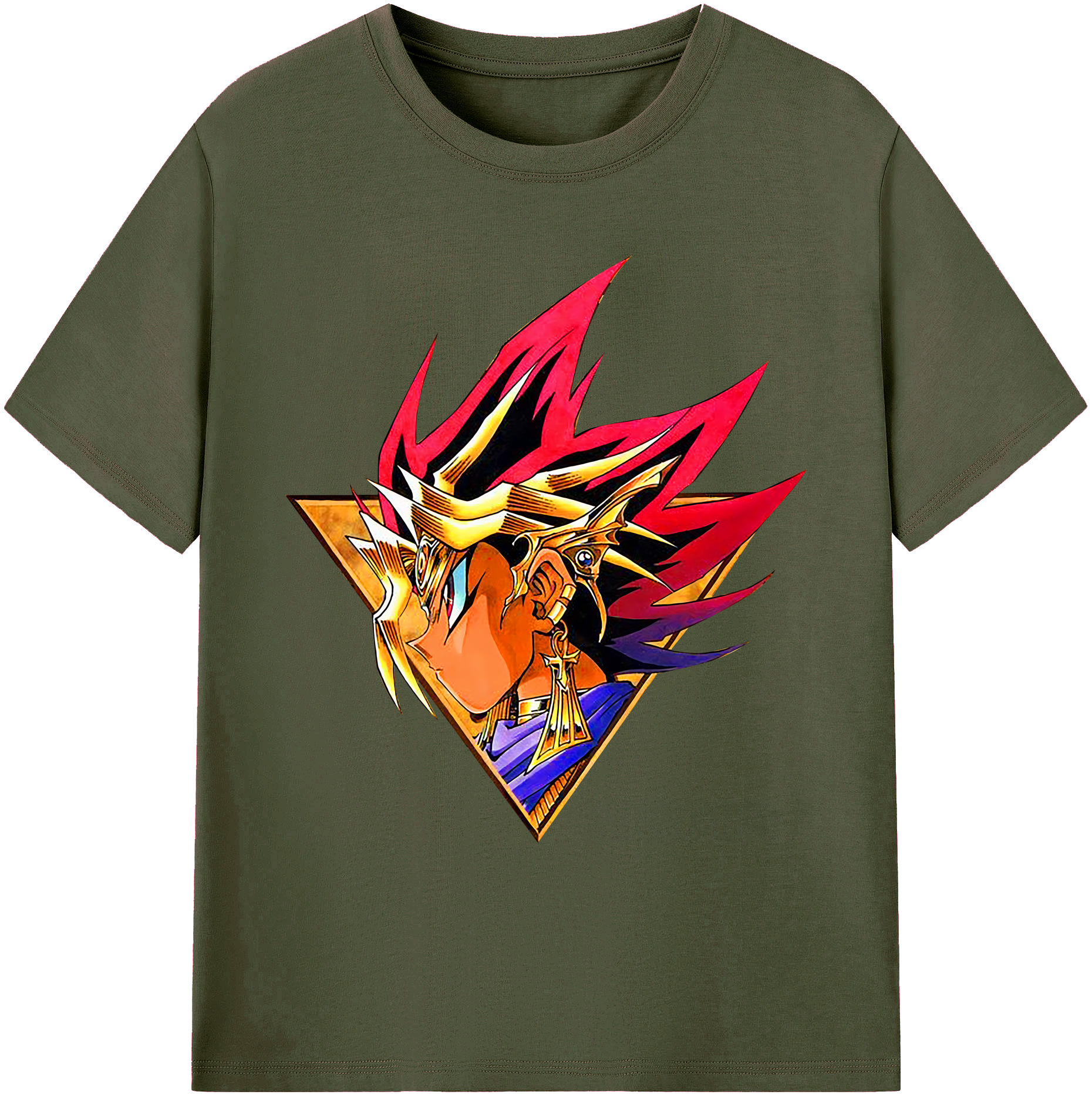 （画像用） 遊☆戯☆王 Yu-Gi-Oh! 綿100％ メンズ半袖Tシャツ｜肌触りやわらか＆通気性